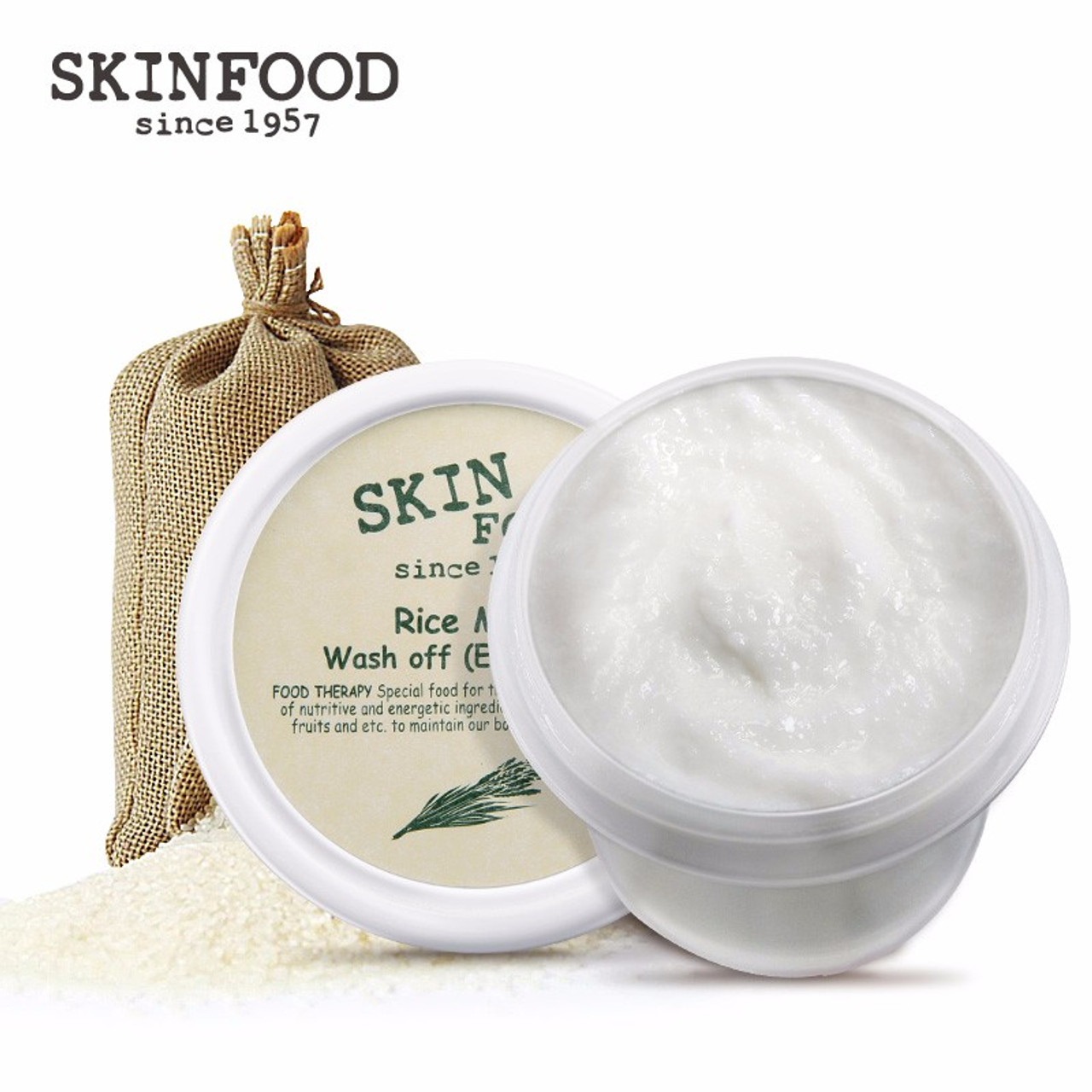 RICE MASK SKIN FOOD