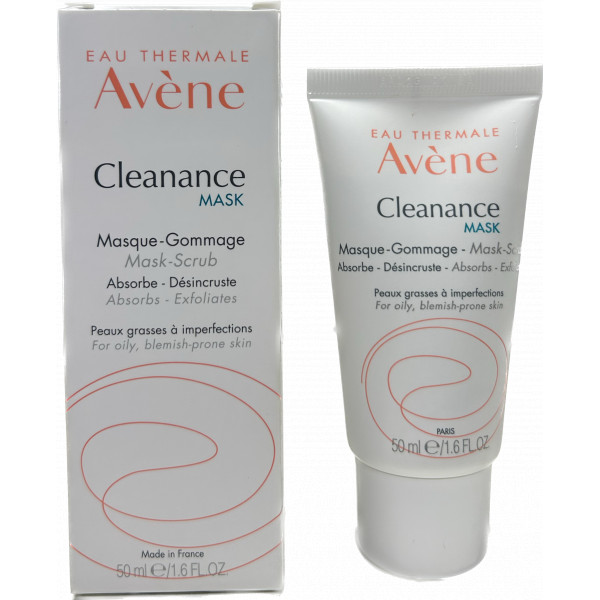 Avene Cleanance Mask-Scrub for Oily, Blemish-Prone Skin,