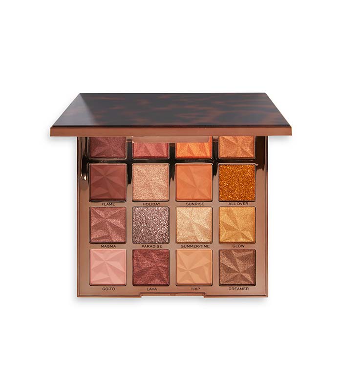 Revolution Pro Goddess Glow Ultimate Shadow Palette Bronze Heat