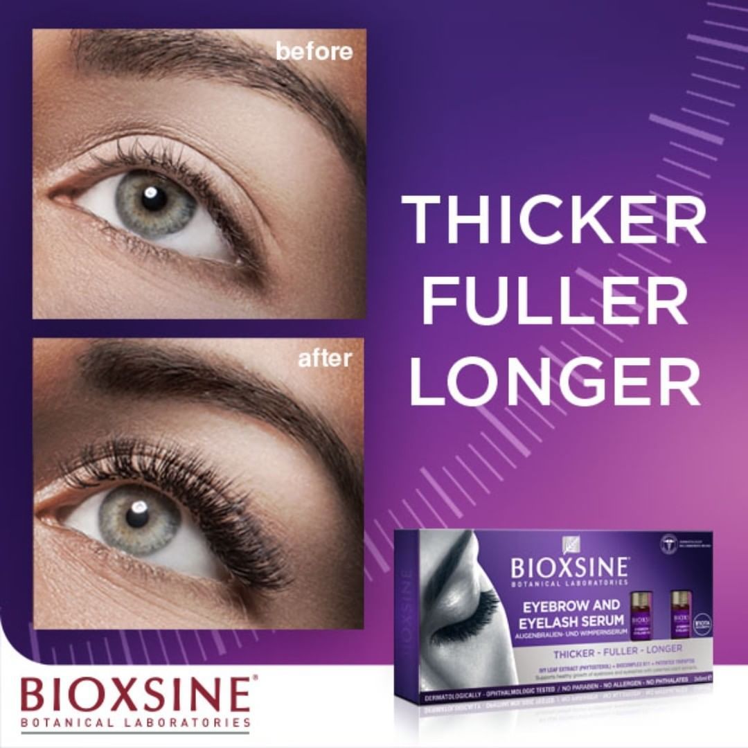 Bioxsine Eyebrows and Eyelash Serum for Strong Density Long Eyelashes/Eyebrows