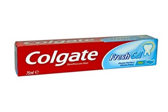 COLGATE Pasta de dientes en gel con flúor tubo 75 ml