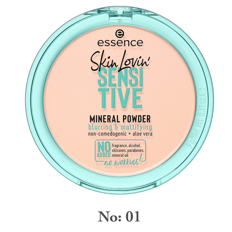 Essence - Skin Lovin' Sensitive Mineral Powder - 01 – Makeup