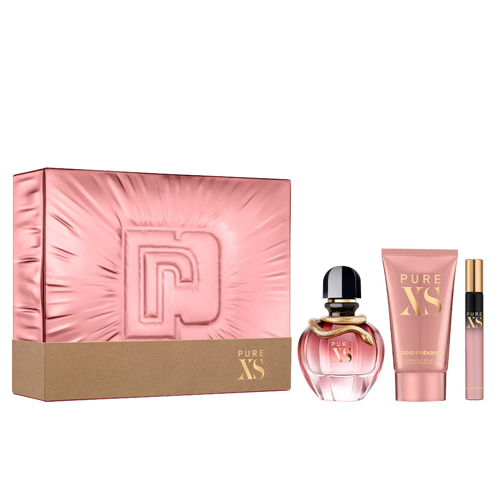 Paco Rabanne Xs For Her Eau De Parfum Spray 50ml Set 3 Pieces