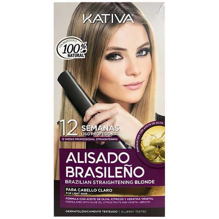Kativa Brazilian Straightening Set Blonde 150 ml