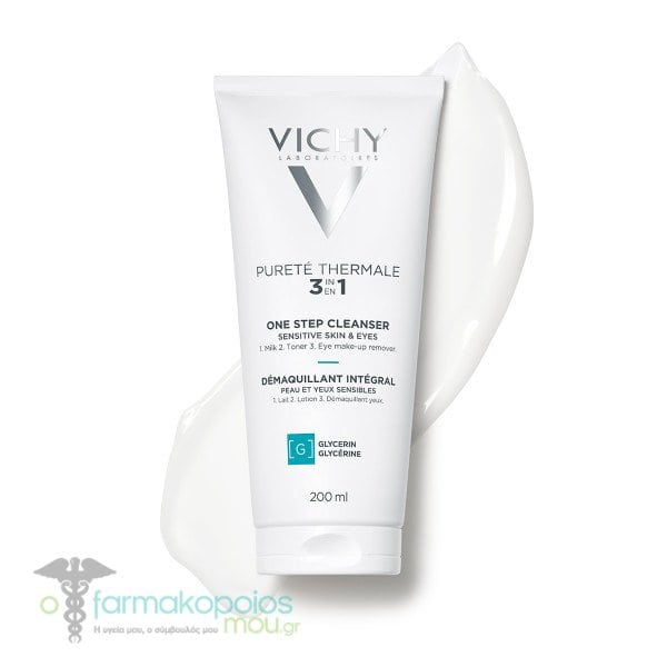 Vichy Purete Thermale 3-in-1 One Step Cleanser Sensitive