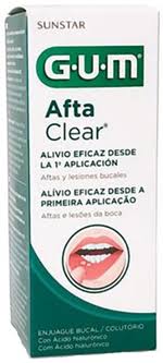 Gum® Aftaclear Mouthwash 120ml