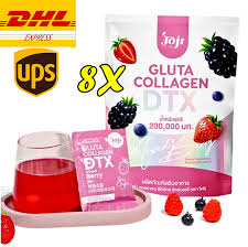 JOJI Gluta Collagen DTX Fiber Drink Vitamin Antioxidant