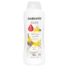 Gel De Baño Babaria Leche Coco Y Vainilla X 1L