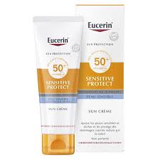 Eucerin Face Sun Creme Cream Sensitive Protect SPF 50+ 50mL