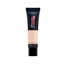 L'Oreal Paris – Infaillible 24H Matte Cover Foundation- 25 Rose Ivory