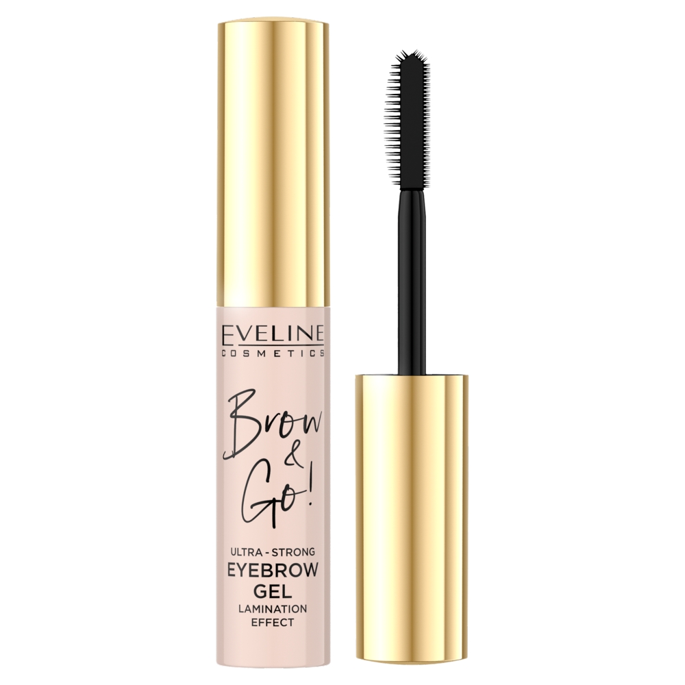 Eveline Brow&Go Ultra Strong Eyebrow Gel Lamination Effect