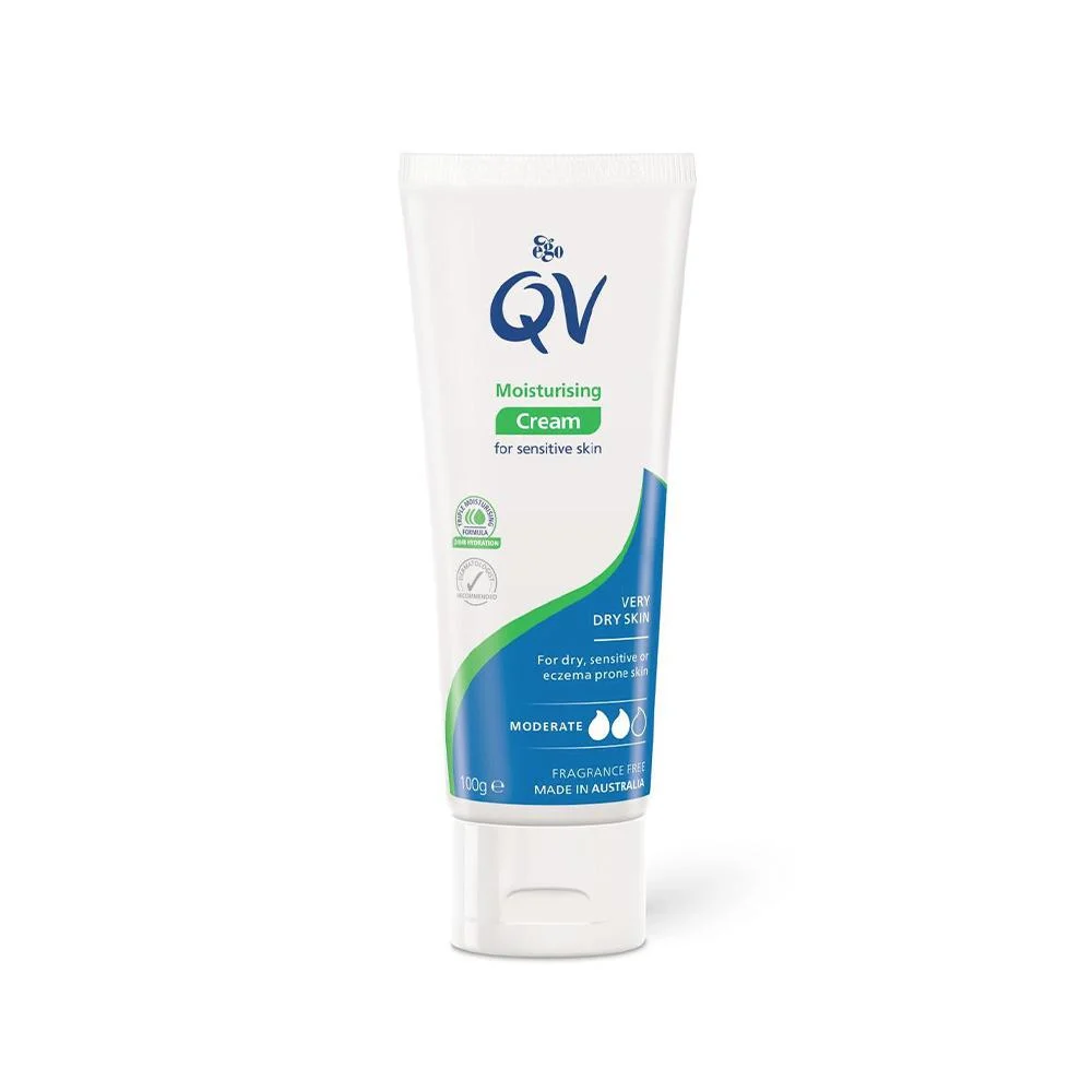 QV Moisturising Cream For Sensitive Skin - 100 gm - Luxury