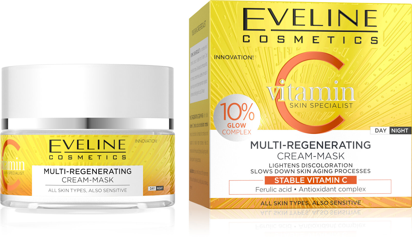Eveline Skin Specialist C Multiregenerating Cream Mask