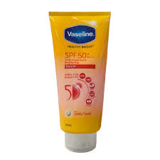 Vaseline Glutathione Lotion with Sunscreen SPF50+, 180ml