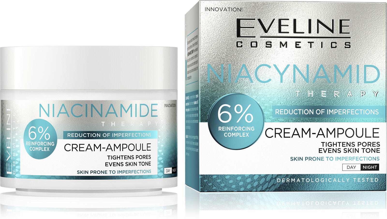 Eveline Niacinamide Therapy Reinforcing Cream-Ampoule 50ml