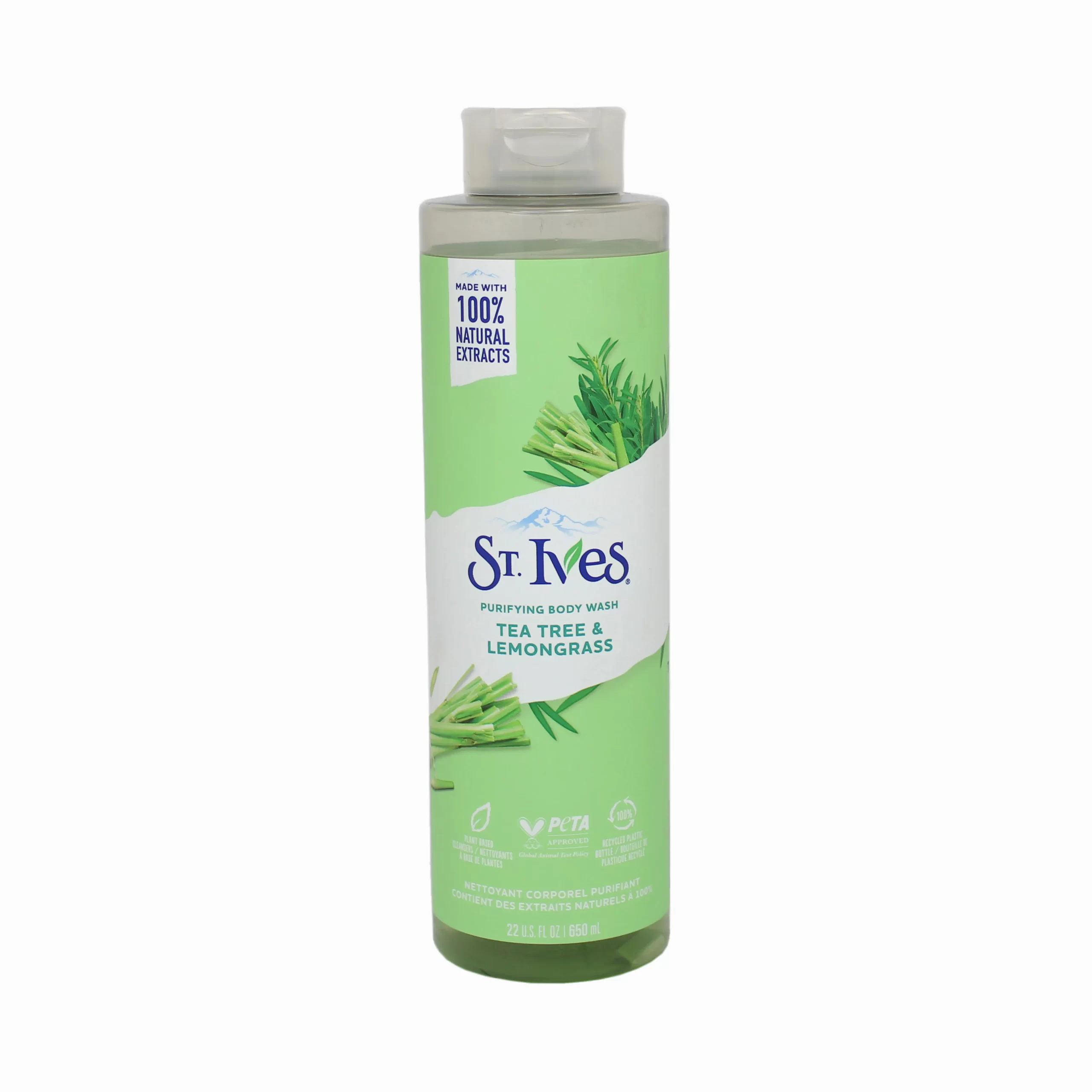 ST IVES -Purifying (Tea Tree & Lemongrass) Body Wash 650ml