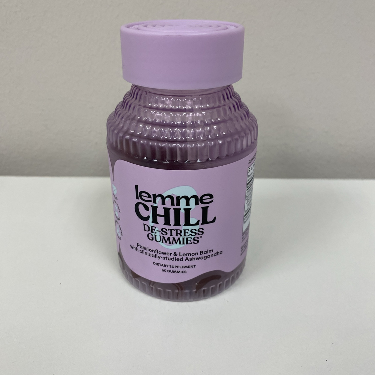 Lemme Chill De-Stress Gummies 60 Gummies