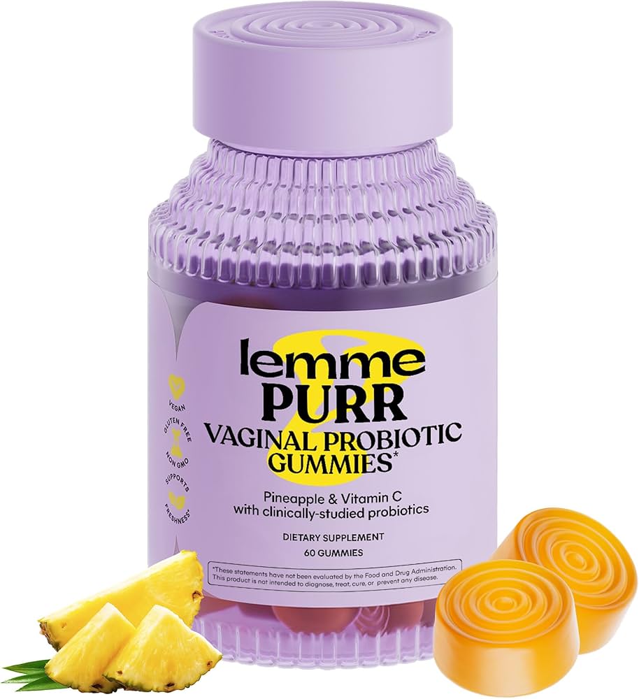 Lemme Purr Vaginal Probiotic Vegan Gummies - 60ct