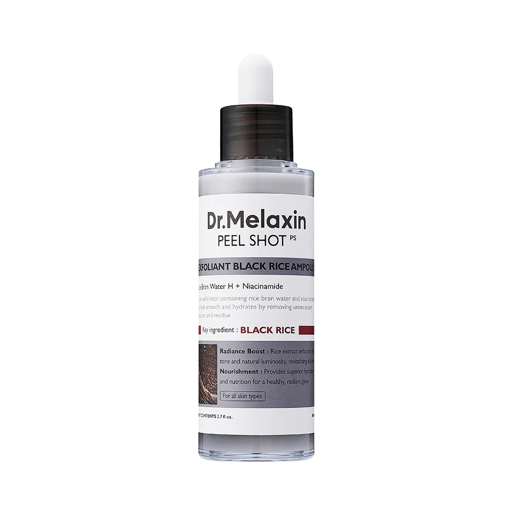 Buy Dr.Melaxin Peel Shot Glow Black Rice Peeling Ampoule,