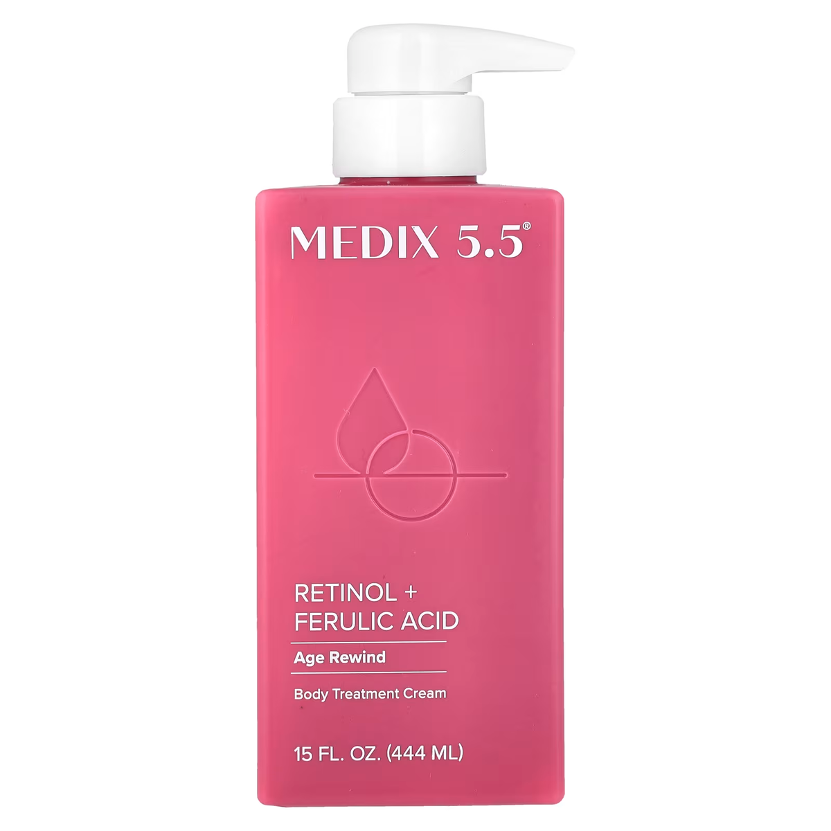 Medix 5.5, Crème de traitement pour le corps, rétinol + acide férulique, 15 fl oz (444 ml)