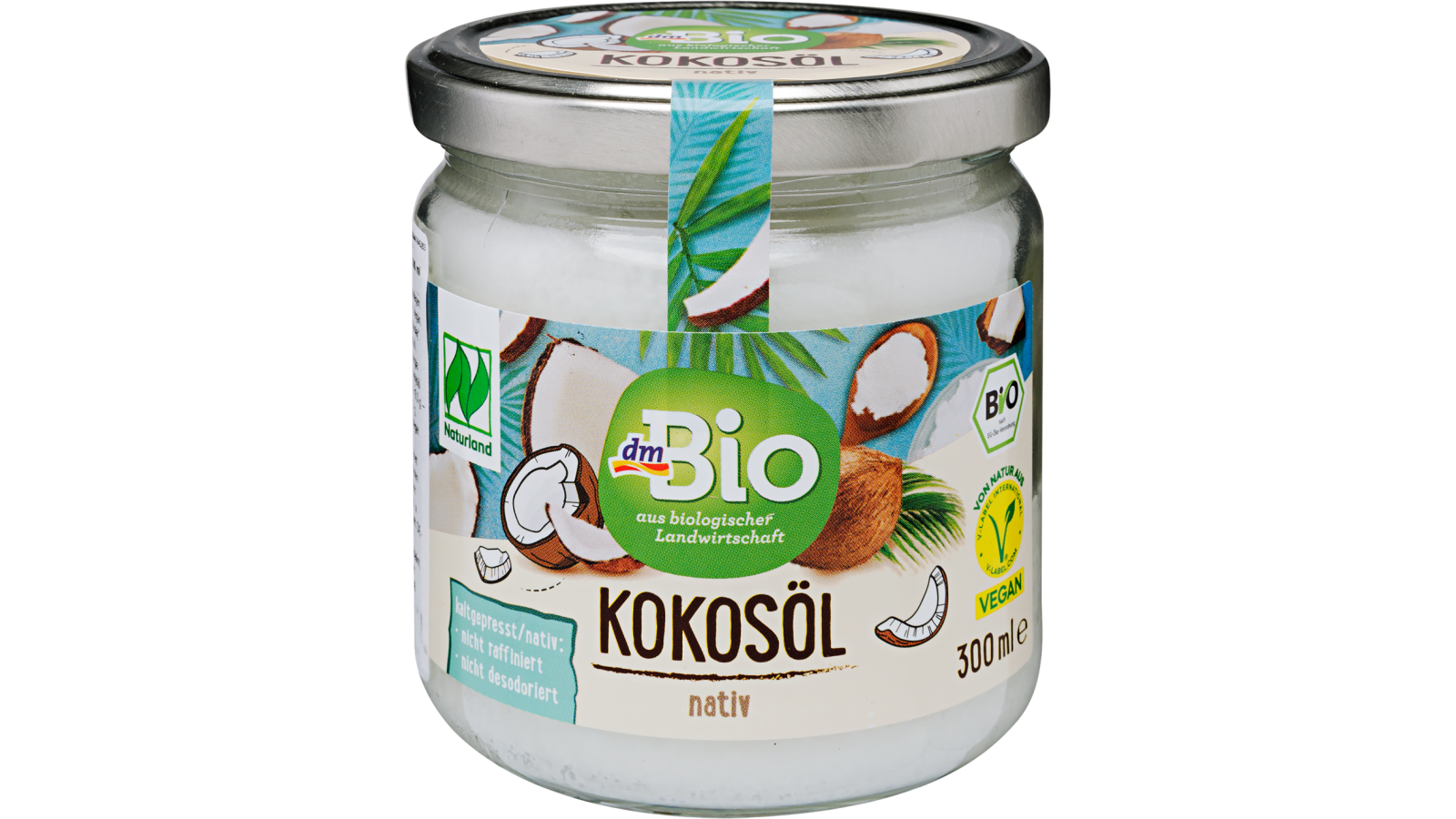 dmBio Olej kokosowy, 300 ml kupuj w zawsze korzystnych cenach