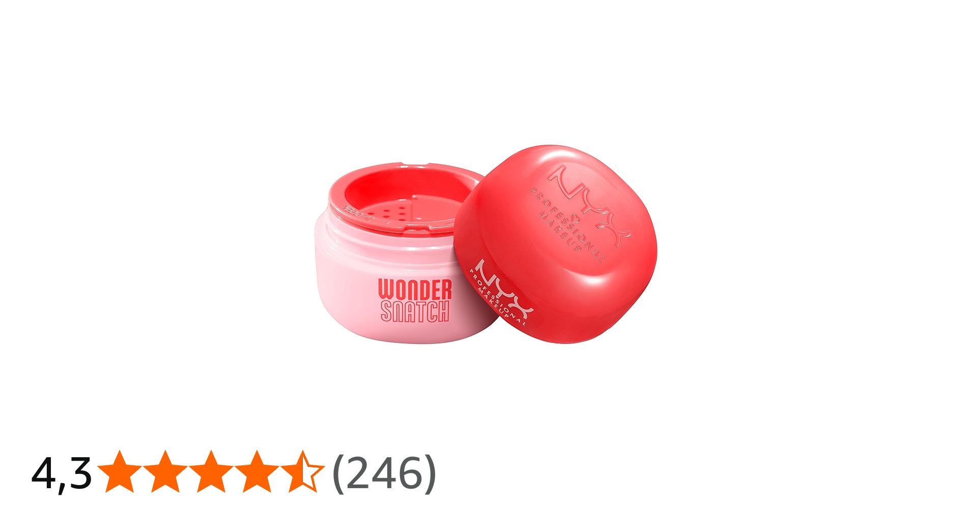 NYX Professional Makeup Wonder Snatch Löspuder 02 Cheeky Cherry 6 g