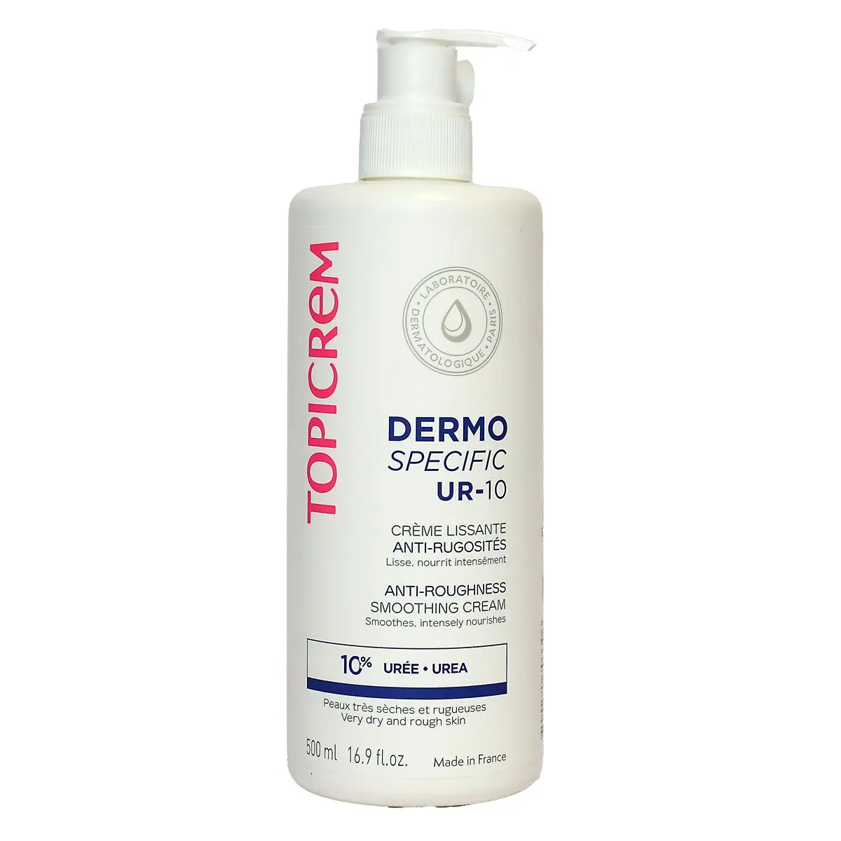 TOPICREM UR10 CREME LISSANTE ANTI RUG 500ML