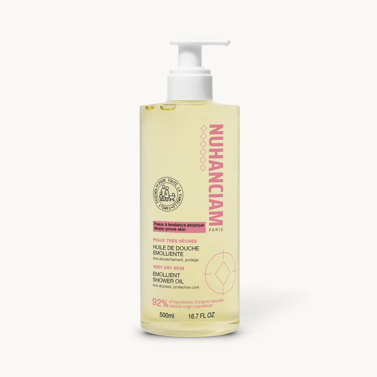 Nuhanciam Emollient Shower Oil 500 ml