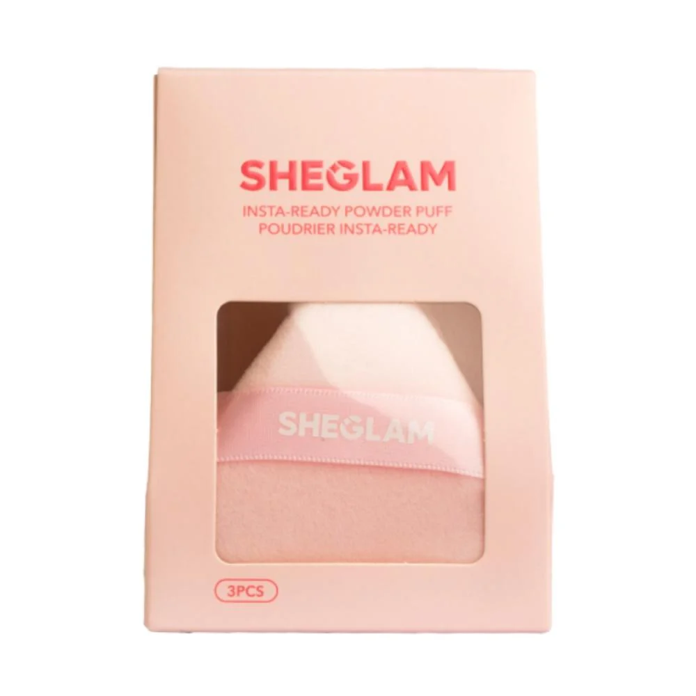 SHEGLAM Insta-Ready Powder Puff Set (3PCS)