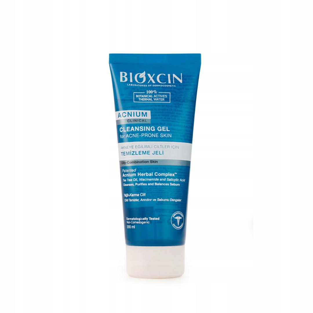 Bioxcin Acnium Akneye Eğilimli Ciltler İçin Temizleme Jeli 200 ml