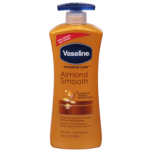 Vaseline Intensive Care Hand And Body Lotion, Almond Smooth
