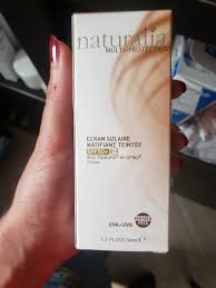 NATURALIA ECRAN SOLAIRE MATIFIANT INVISIBLE SPF 50 +