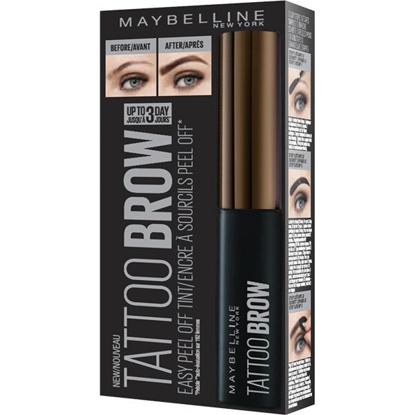 Maybelline Tattoo Brow Easy Peel Off Tint medium Brown