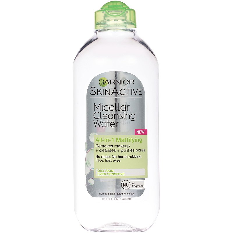 SkinActive Micellar Cleansing Water All-in-1 Mattifying