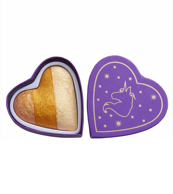 I Heart Revolution Midnight Unicorn Glow Heart Highlighter