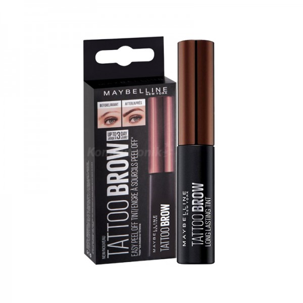 Maybelline Tattoo Brow Easy Peel Off Tint DARK BROWN