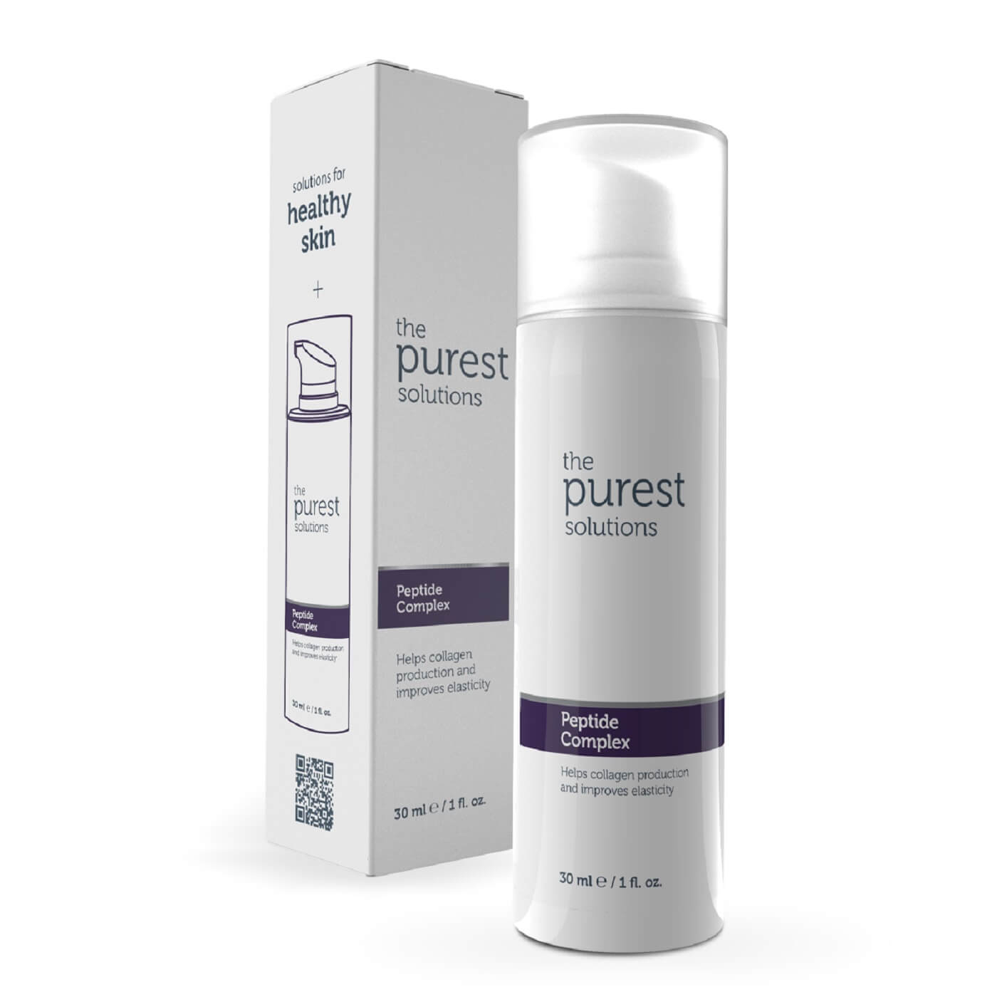 Les solutions pures Sérum Sérum de soin anti-âge aux peptides