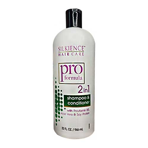 SILKIENCE HAIR CARE PRO FORMULA 2IN1 SHAMPOO & CONDITIONER VITAMIN B5 946ML