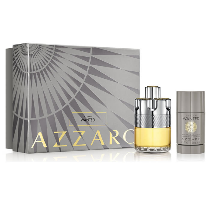 Azzaro Wanted Eau Toilette Spray 100ml Set 2 Pieces