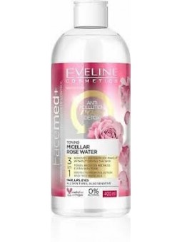 Eveline Facemed+ Rose Micellar Liquid 3in1 toning 400ML