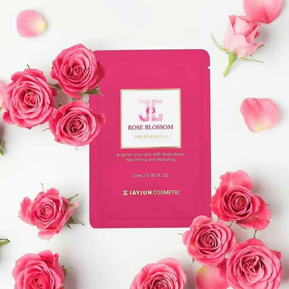 Jayjun Cosmetic, Rose Blossom Mask, 1 Sheet,  (25 ml)