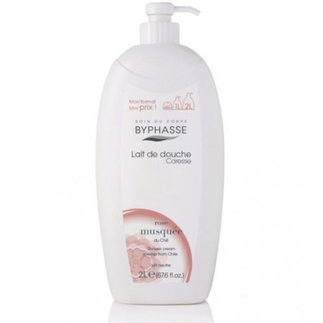 BYPHASSE SHOWER CREAM ROSE MUSQUE 2L