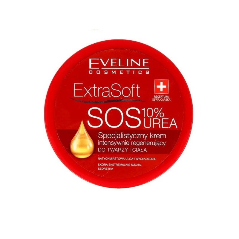 SOFT SOS 10% UREA FACE&amp;BODY CREAM 175ML