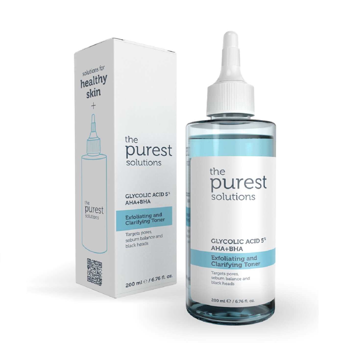 Les solutions pures Tonique Tonique raffermissant et purifiant des pores 200ml