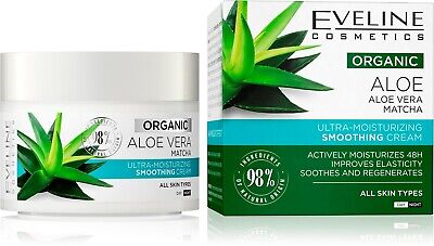 Eveline Organic Aloe Matcha Moisturizing Smoothing
