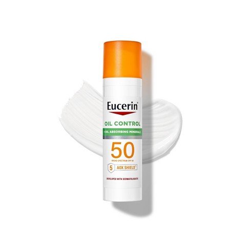Eucerin Face Oil Control Sunscreen Lotion - SPF 50