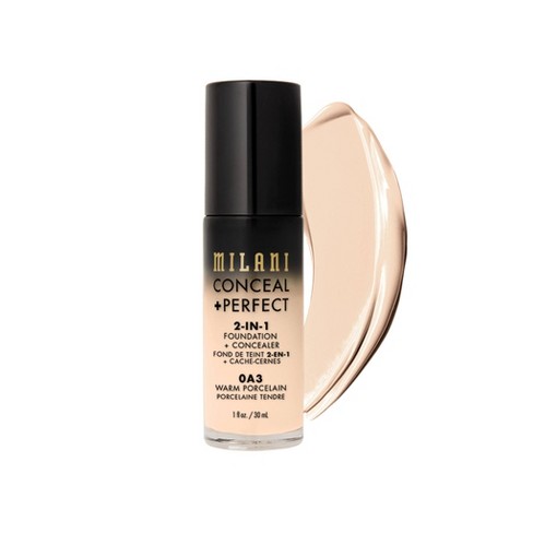 Milani Conceal + Perfect 2-in-1 Foundation + Concealer Liquid Foundation 0A3