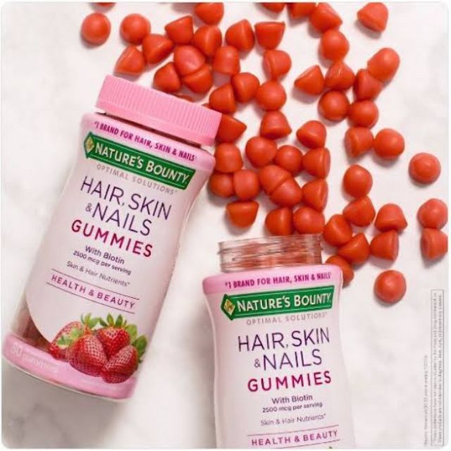 Nature's bounty hair, skin &amp; nails gummies 80 gummies