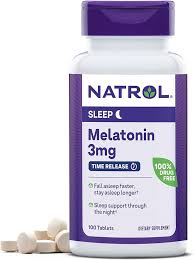 Natrol Melatonin3mg  Time Release 100 Tablets