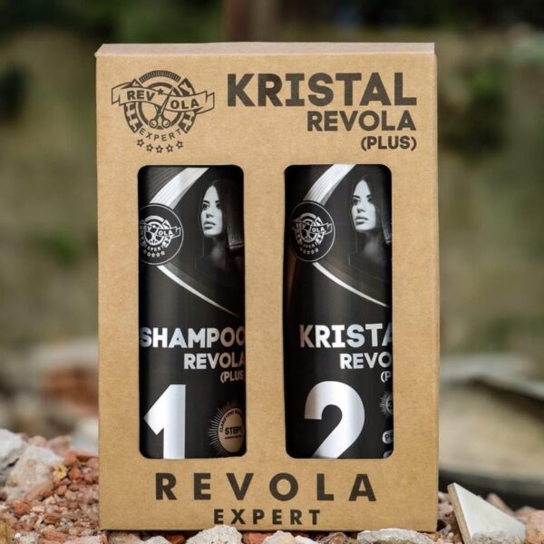 KRISTAL REVOLA PLUS SHAMPOO STEP1 + PROTEINE 500ML